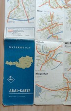 Österreich Aral-Karte (50/60er Jahre)