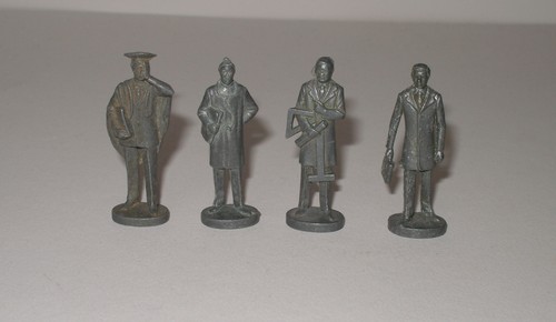 Komplettsatz metallfiguren - komplettsatz,