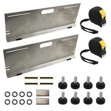 Werkzeug zur Achsvermessung, inklusive Maßbändern, Werkzeug zur