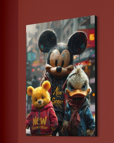 Micky maus leinwand bild - maus,