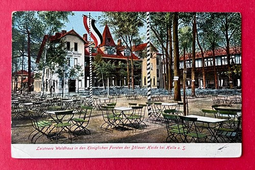 Halle saale 1914 leistners - ak,