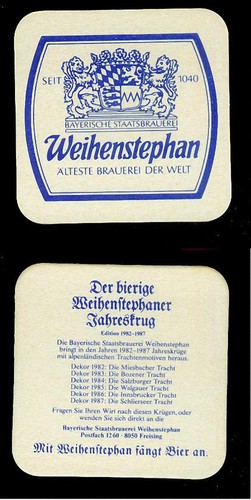 Bierdeckel weihenstephan - bierdeckel, (3)