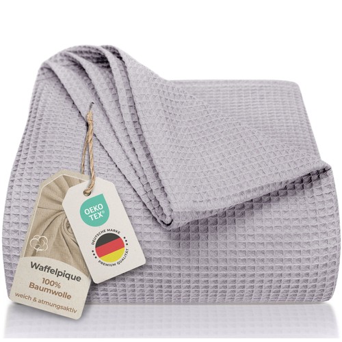 Tagesdecke waffelpique 100 - tagesdecke,