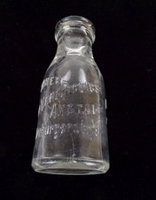 Alte Flasche Dresdner Mich Versorgungsanstalt Würzburgerstraße Antik Glas
