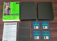 Syndicate, Amiga, Spiel, komplett in Big Box.