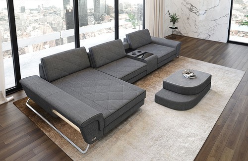 Polstersofa stoff couch - stoff,