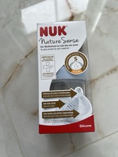 NUK® Nature Sense Babyflasche + Sauger Größe S (0 bis 6 M) Neu & OVP