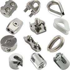 Drahtseilklemmen Edelstahl VA