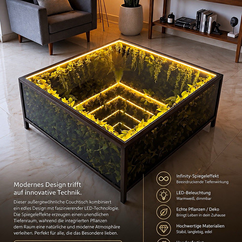 Infinity couchtisch led - infinity,