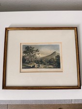 Original handkolorierter Stahlstich „Jena" um 1850 - Otto Wagner / H. v. Herz