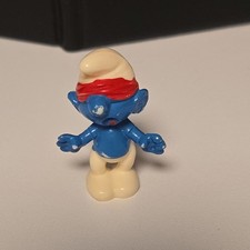 Üei Olympiade Schlümpfe- Suchschlumpf dunkle marineblaue Bemalung