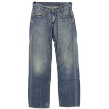 #6067 TOMMY HILFIGER Herren Jeans Hose WOODY Denim ohne Stretch blue blau 30/34