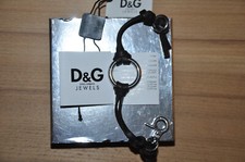 Dolce & Gabbana D&G Armband Lederarmband Leder braun !!!