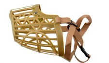 Maulkorb Hundemaulkorb verstellbar Beißkorb Gittermaulkorb Hund 7 Größen