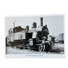 Postkarte AK Zug Eisenbahn Lok