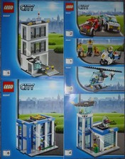 LEGO® City BAUANLEITUNG für 60047 Polizeistation NEU ONLY INSTRUCTION