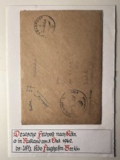 Feldpost 1942 Ostfront