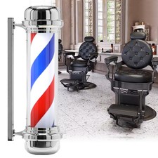 Barberpub Barber-Pole Barbierstab beleuchtet Saloneinrichtung, drehbar klassisch