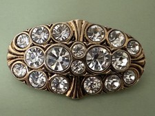 Vintage Brosche Strass
