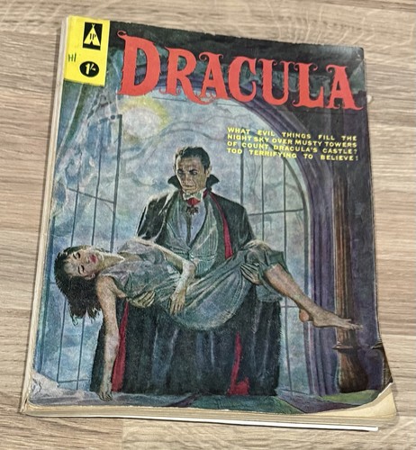 Dracula comic book 1962 - dracula,