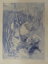 Radierung Horst Uhlemann