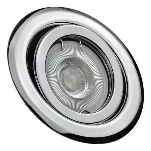 Halogen led einbaurahmen - einbaurahmen, chrom