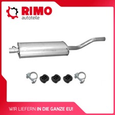 Mercedes Viano W639 3.0CDi (ab 2006) SWB Mittelschalldämpfer Mit Montagesatz