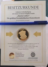 Gedenkprägung "Martin Luther"