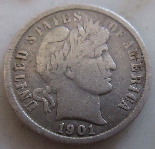 Mds usa one dime 1901 - usa,
