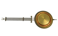 Altes Uhren Pendel f Wanduhr