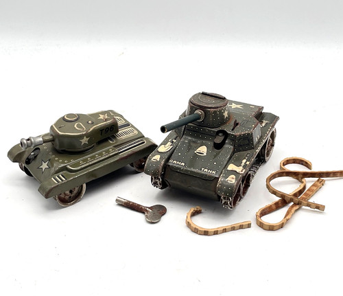 Altes blechspielzeug panzer - altes, 2