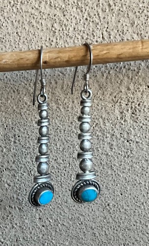 Ohrringe silber mit blauem - ohrringe,