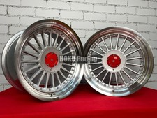 4X 17 Zoll ALPINA Style Felgen Tellerfelgen Silber für BMW E32 E34 E36 E60 E90