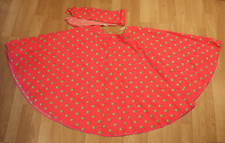 Rock`n Roll Rock Pink,Polyester, Damen Gr. 38 -46 verstellbar, mit Halstuch,Neu