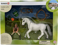 Schleich Farm Life 41433 Reiterin mit Lipizzaner Stute - Neu