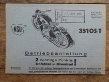 original NSU 351 OST