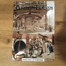 Blechschild "Chemische Fabrik Griesheim-Elektron Frankfurt a.M."