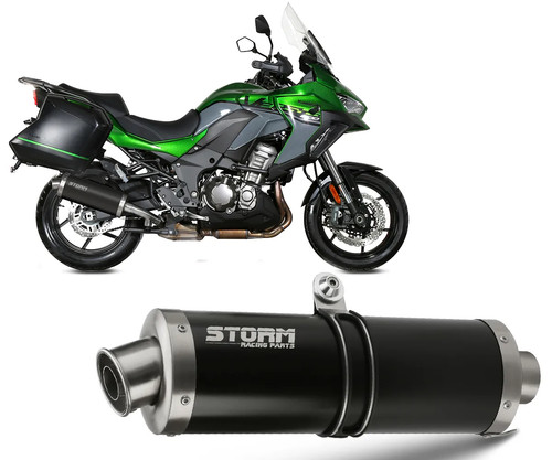 Auspuff storm mivv black - auspuff,