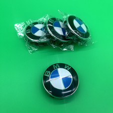 56mm Nabenabdeckung Radnabenkappen Nabendeckel Blau 36136783536 für BMW