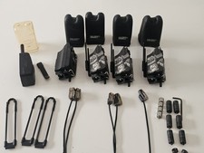 Delkim TXI Plus Funkbissanzeiger 4+1 Set in Blau / Blue inkl. Schutzkappen Äsche