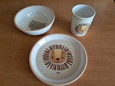 Kindergeschirr Set "Safari" von HABA 3teilig bruchsicher