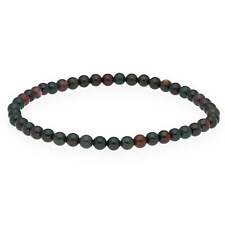 Heliotrop Mini-Kugelarmband | 4 mm