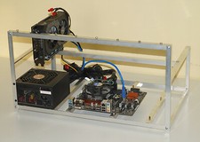 6/8 GPU Aluminium Mining Rig