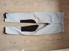 Golden Dress Turnier Damen Reithose Silbergrau Vollbesatz Gr.38 Neu o.Etikett
