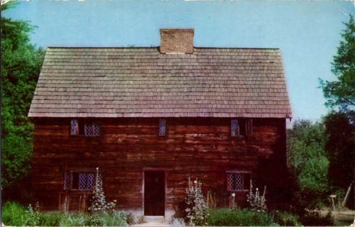 Salem postcard governor - salem, ma