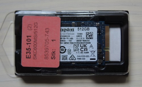 Kingston kc600 512gb msata ssd - kc600,