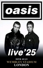 Oasis Band Live 2025 Wembley