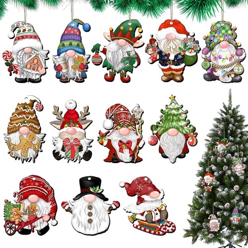 Holz weihnachtsdeko anhänger - holz,