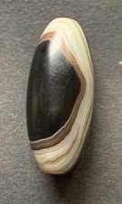 DZI BEAD, Tibet,  Buddha Tian Zhu China Asia Amulett (286)