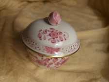 Zucker Dose weiss Meissen